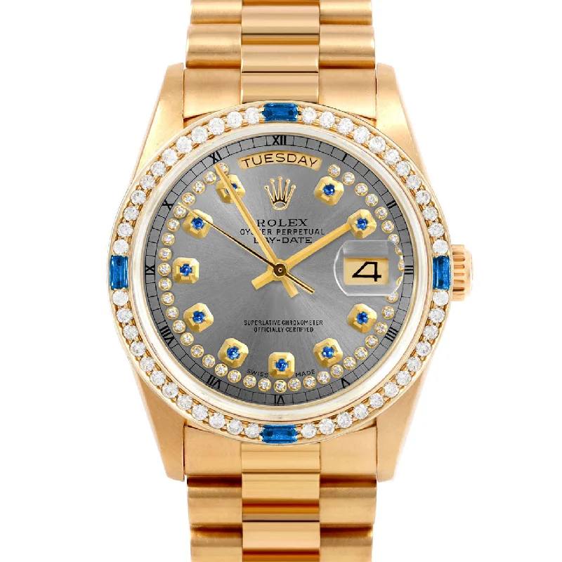 Rolex Day-Date 36mm | 18038-SLT-STRS-4SPH-PRS