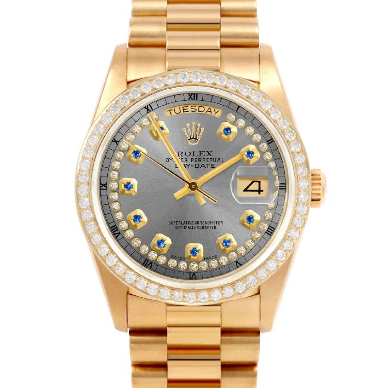 Rolex Day-Date 36mm | 18038-SLT-STRS-BDS-PRS