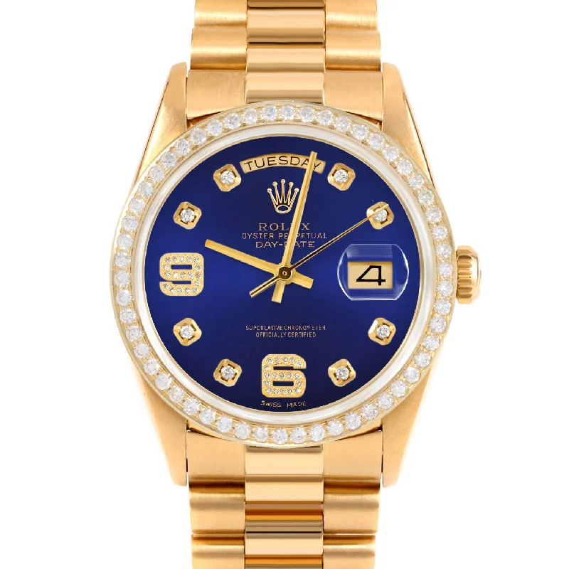 Rolex Day-Date 36mm | 18238-BLU-8DA69-BDS-PRS