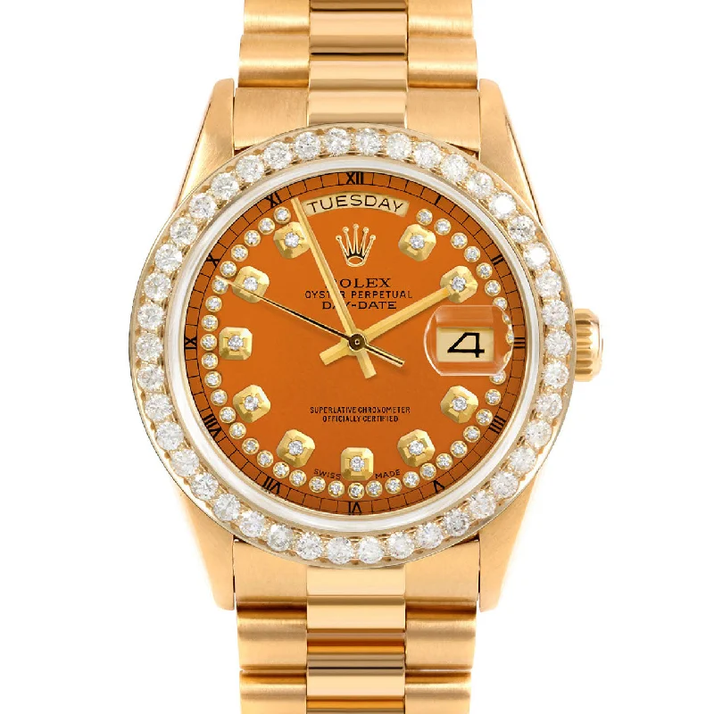 Rolex Day-Date 36mm | 18238-ORN-STRD-25CT-PRS