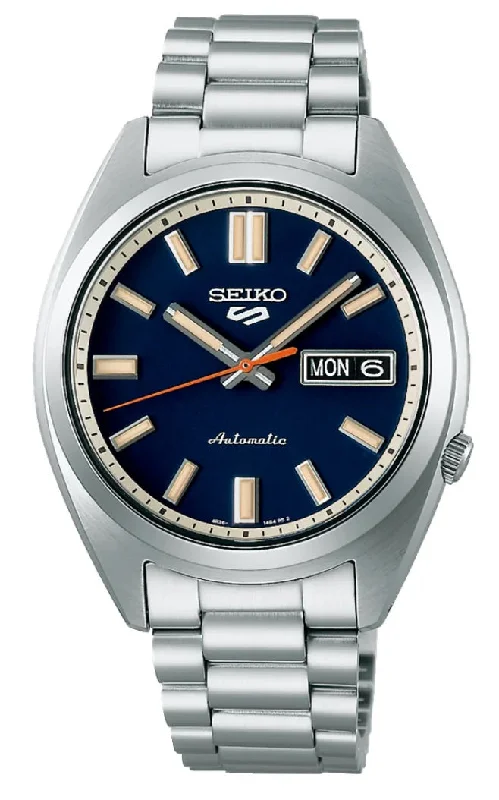 Seiko 5 Sports SRPK87K1 SNXS Rinse Blue Automatic Watch for Men