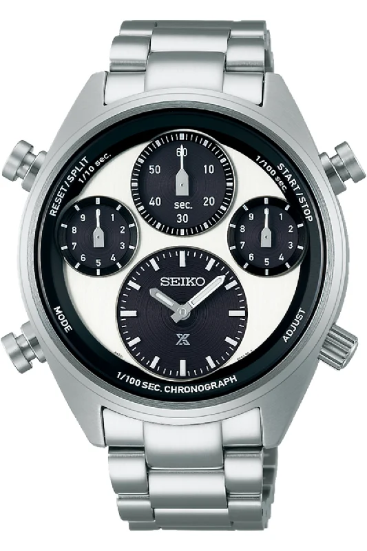 Seiko Prospex Speedtimer 1/100 Second Solar Chronograph SFJ001