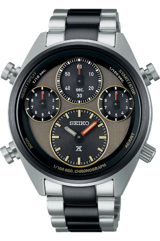 Seiko Prospex Speedtimer 1/100 Second Solar Chronograph Limited Edition SFJ005