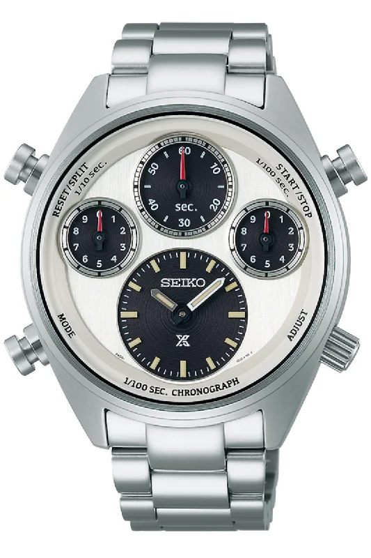 Seiko Prospex Speedtimer 1/100 Second Solar Chronograph SFJ009