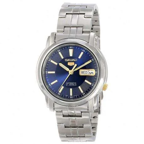 SEIKO SNKL79K1 Automatic Silver Stainless Steel Watch for Men